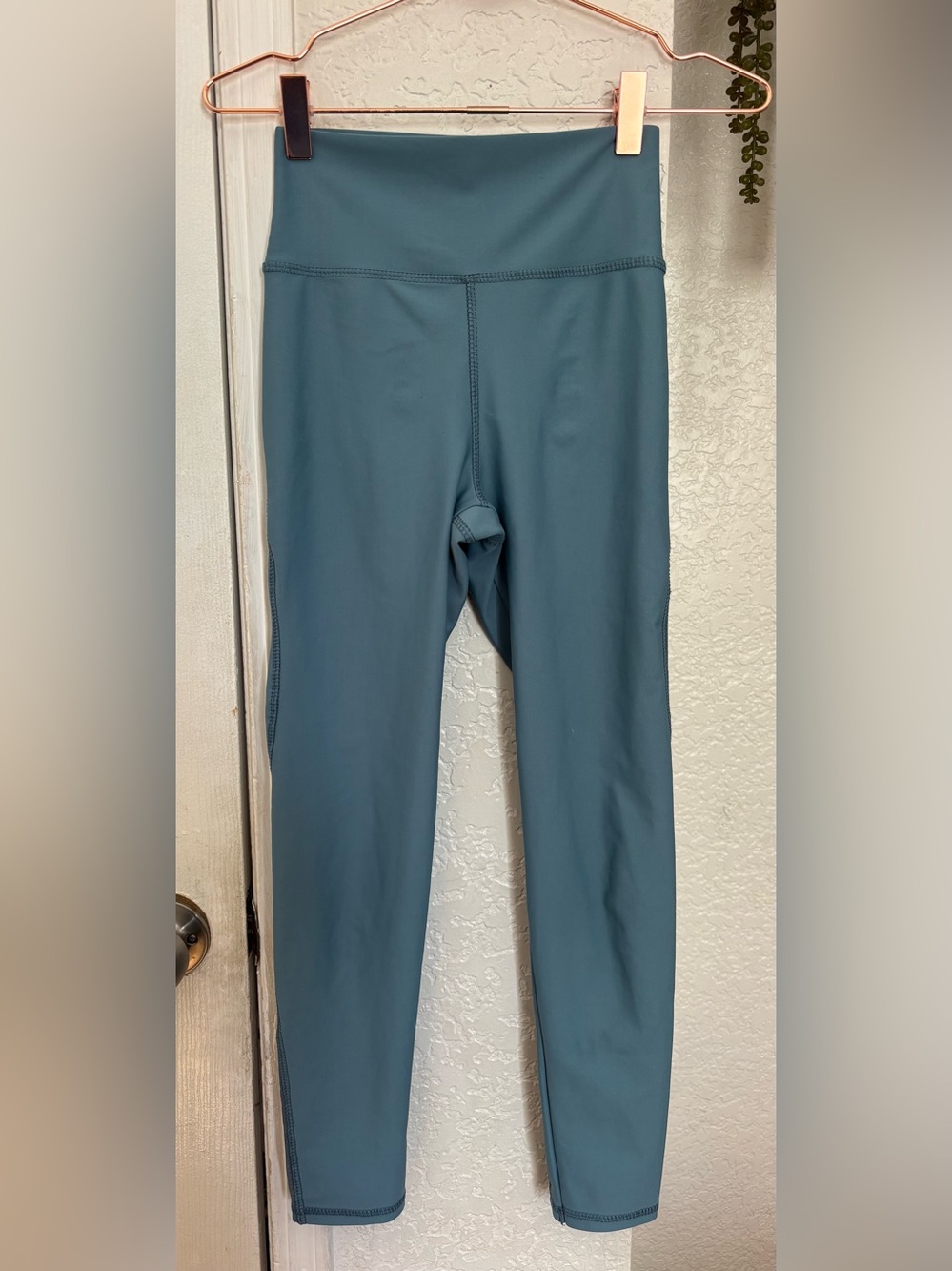 Five the label High-Waist Teal Leggings